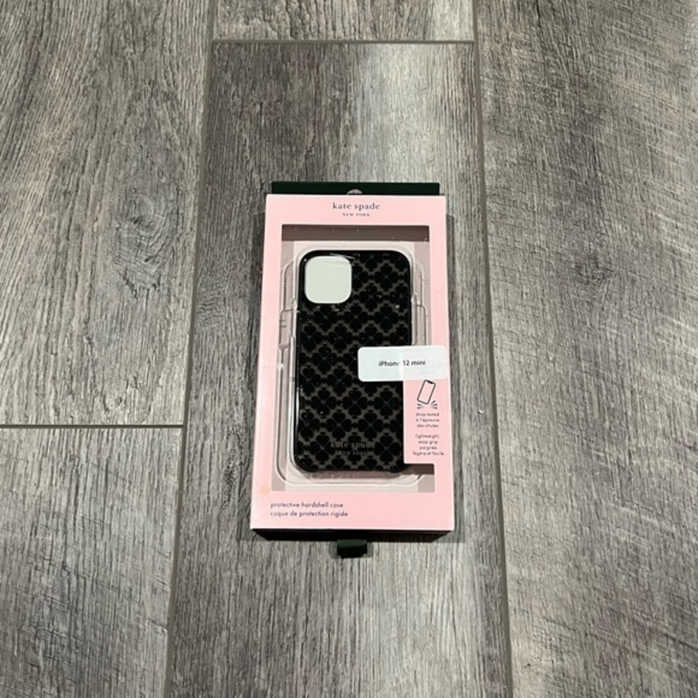 Kate Spade Black IPhone‎ 12 Mini Case